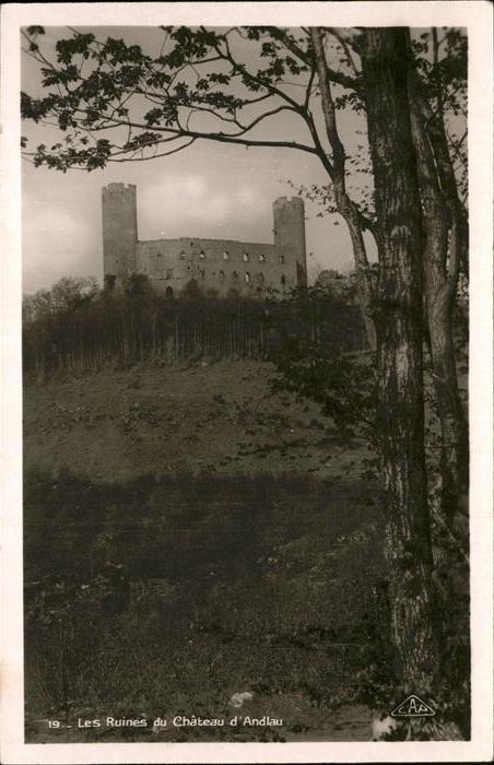 Andlau Ruines du Chateau