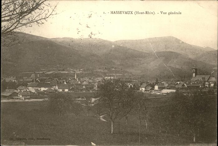 Masevaux Haut Rhin Alsace Vue generale