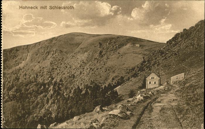 Stosswihr Hohneck mit Schiessroth