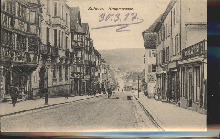 Zabern Saverne Hauptstrasse
