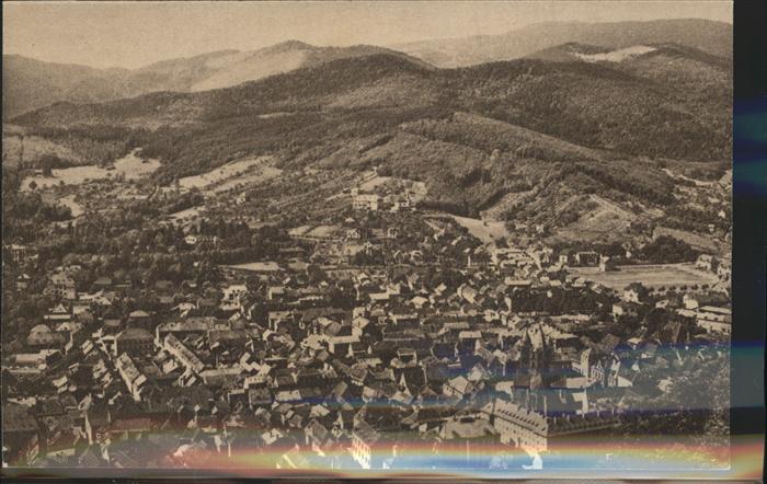 Guebwiller Haut Rhin Elsass Vue panoramique