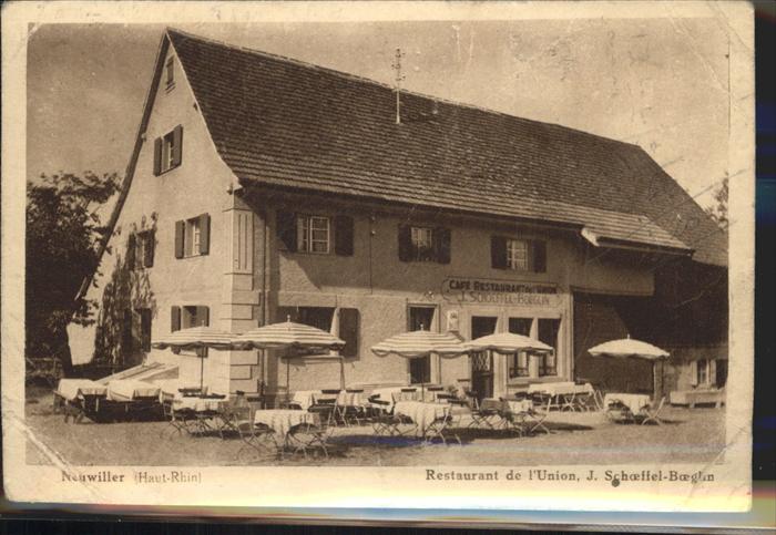 Neuwiller-les-Saverne Restaurant de l'Union