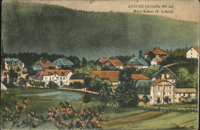Aubure Haut Rhin Vue generale Hotel Raffner