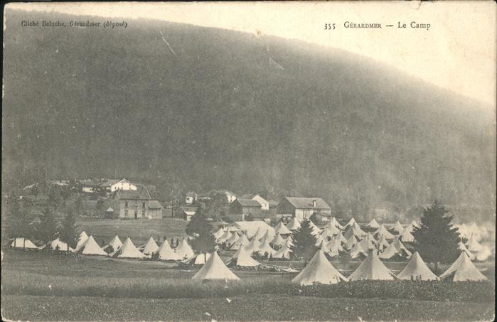 Gerardmer Vosges Le Camp Zeltlager