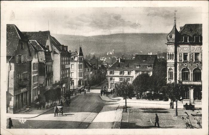 Saverne Bas Rhin Alsace Place du Marche Markplatz