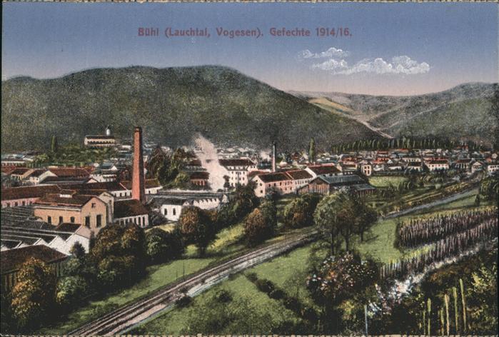 Buehl Elsass Lauchtal Gefechte 1914 1916