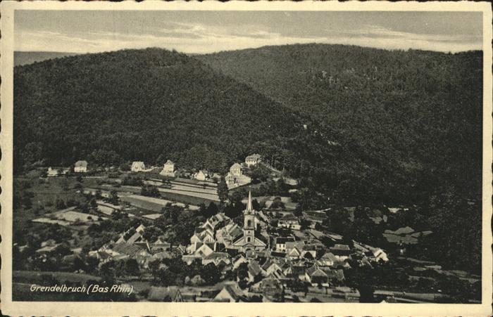 Grendelbruch Bas Rhin Alsace Panorama