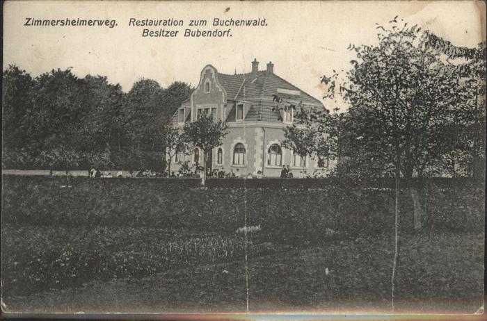 Rixheim Zimmersheimerweg Restauration zum Buche