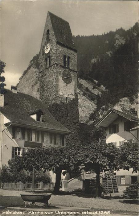 Interlaken BE Kirche Unterseen