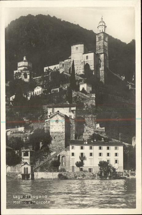 Lago di Lugano TI Motivo a Morcote
