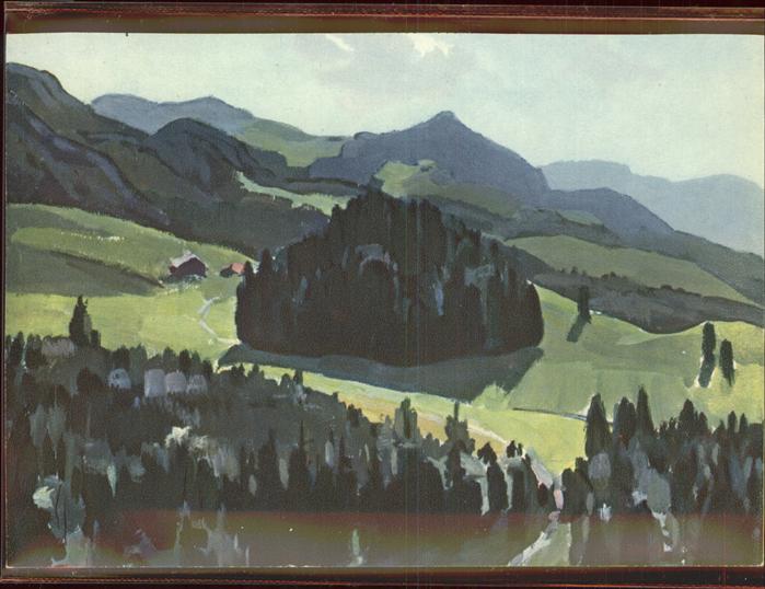 Kuenstlerkarte Im Eigental Wanderkalender