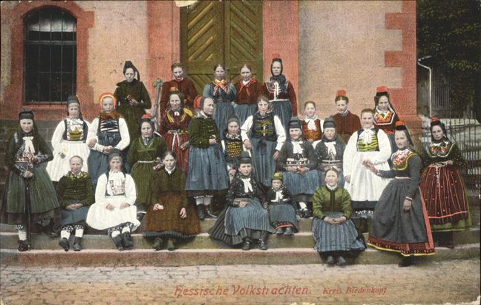 Biedenkopf Hessische Volkstrachten