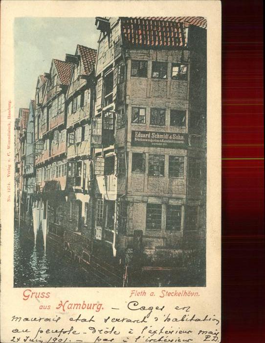 Hamburg Fleet am Steckelhoeven