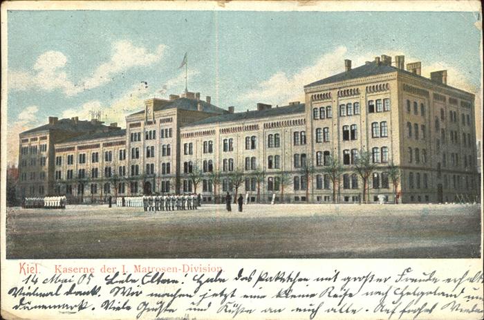 Kiel Kaserne 1. Matrosen Division