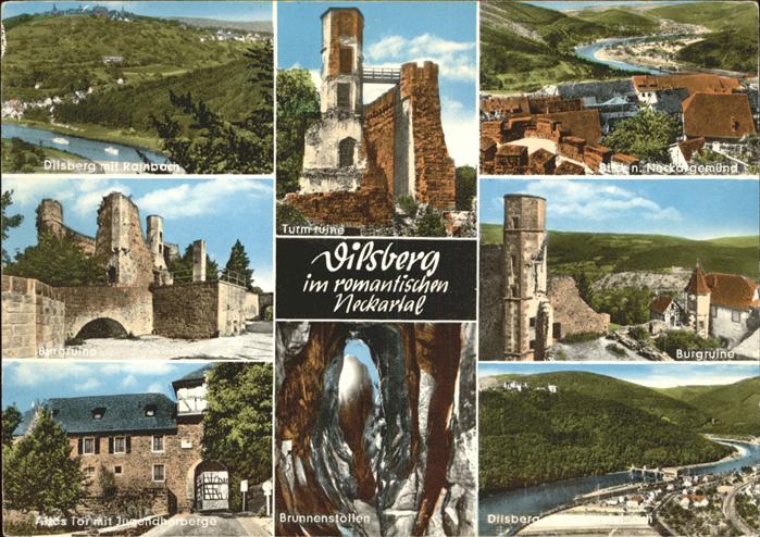 Vilsberg Burgruine Dilsberg Tor Jugendherberge