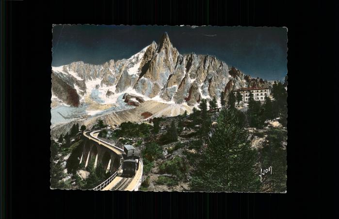 Chamonix L'Aiguille du Dru Hotel du Montenvers