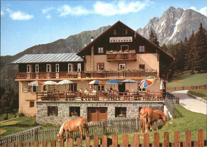 Hafling Gasthof Alpenrose Haflinger