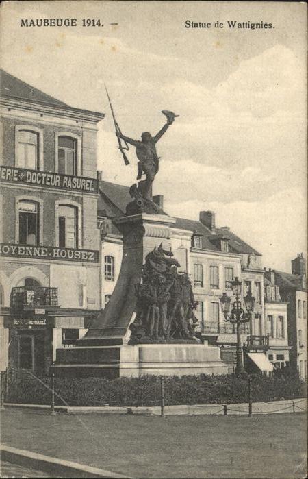 Maubeuge Nord Statue de Wattignies