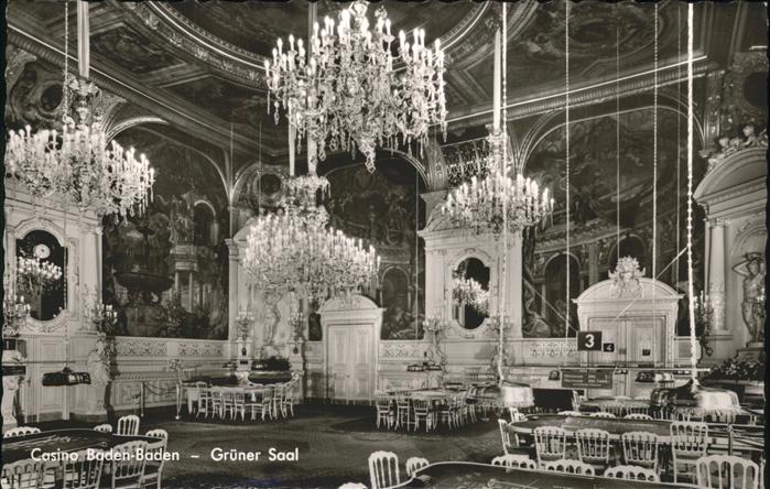Casino Spielbank Baden-Baden Grüner Saal