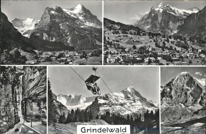 Sessellift Grindelwald Gletscherschlucht Firstbahn