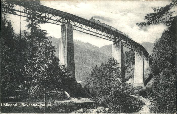 Viadukte Viaduc Höllental Ravennaviadukt
