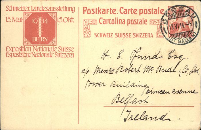 Landesausstellung Bern 1914