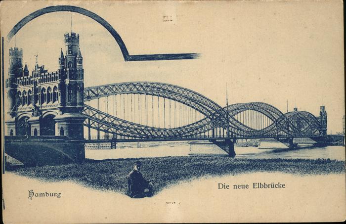 Bruecken Bauwerke Elbbrücke Hamburg