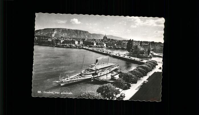 Dampfer Seitenrad Geneve