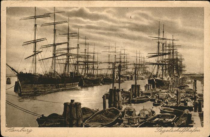 Segelschiffe Hafen Hamburg