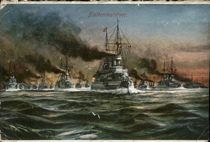 Marine Flottenmanöver