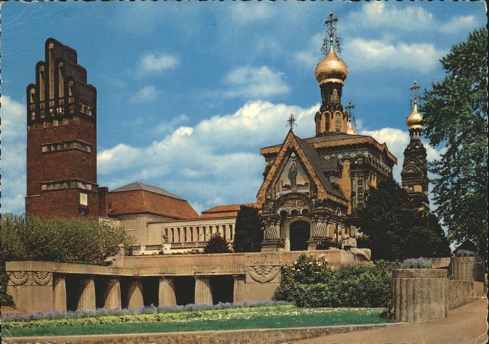 Russische Kapelle Kirche Darmstadt Hochzeitsturm