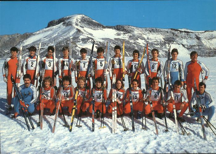 Skisport Kader Nationalmannschaft Langlauf