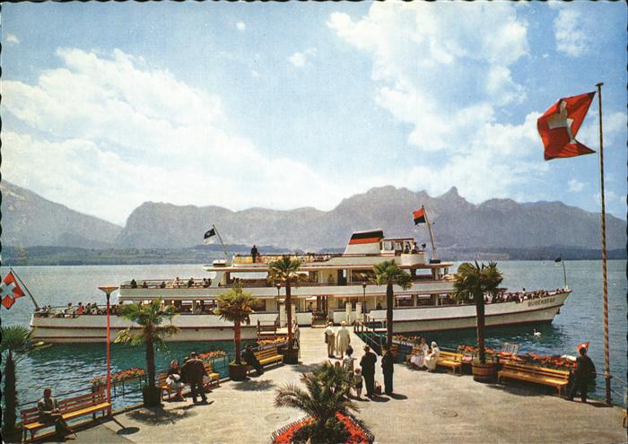 Faehre Ferry Bac Traghetto-- MS Bubenberg Thunersee
