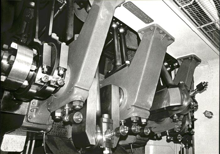 Dampfer Seitenrad Maschinenanlage Zürichseedampfer