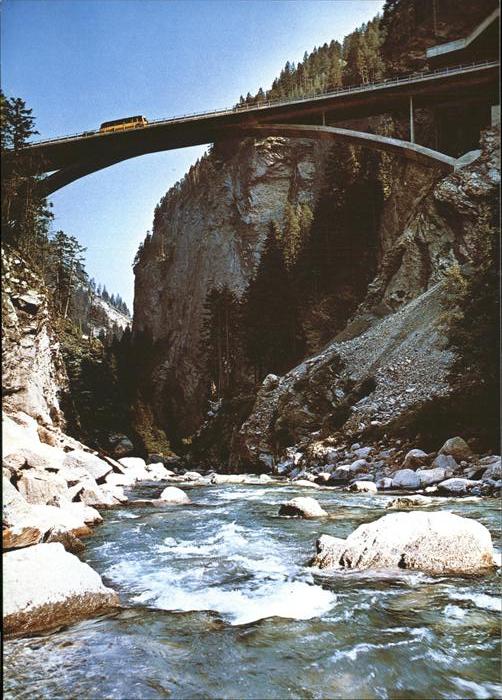 Postbus Schweiz Viamalaschlucht