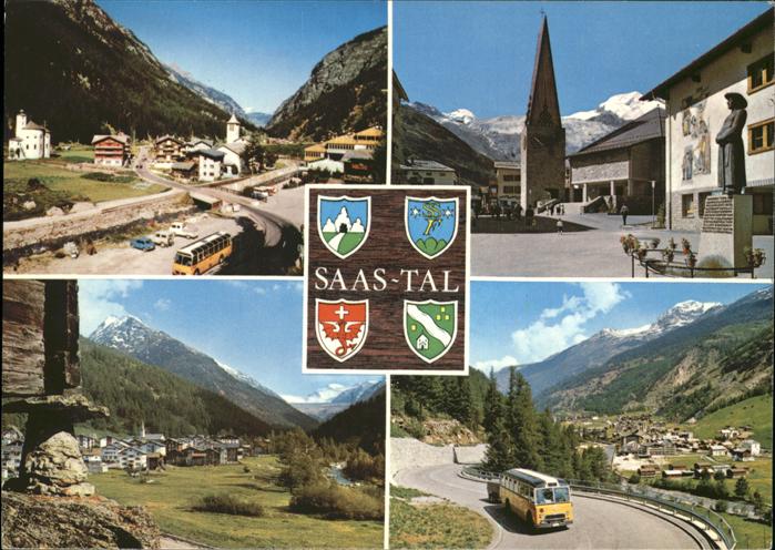 Postbus Saas-Tal Wallis