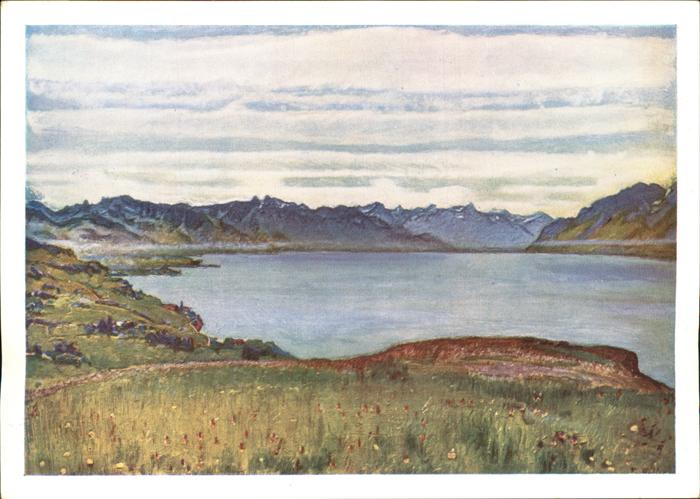 Hodler Ferdinand Nr. 2 Genfersee