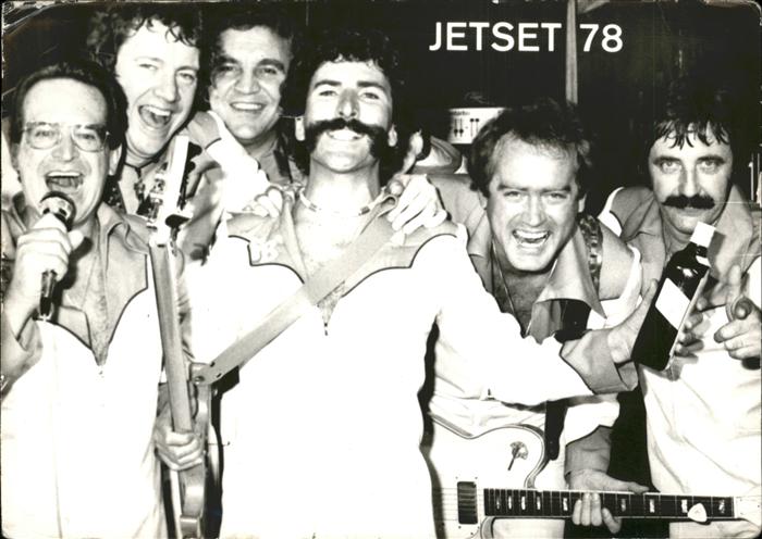 Musikanten Jetset Gitarre Mikrofon