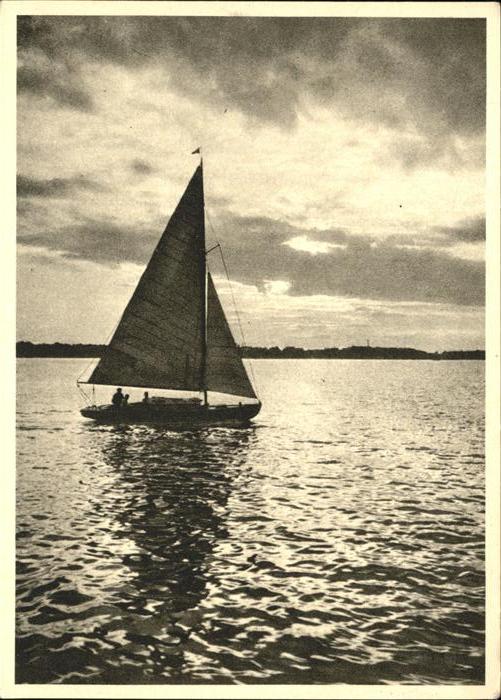 Segelboote Rudolf Pestalozzi