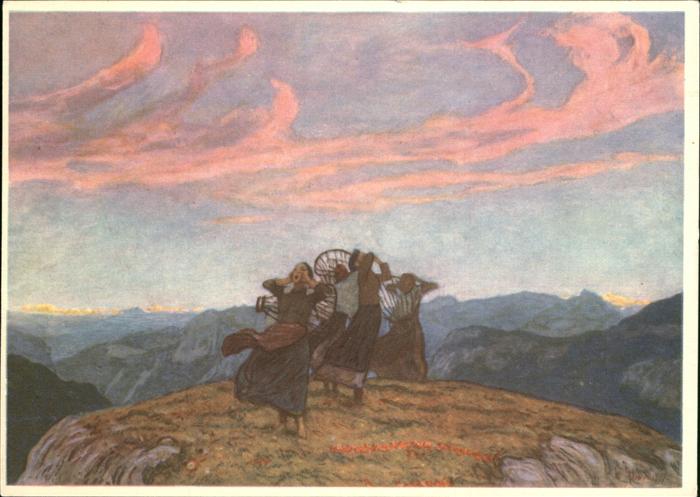 Rossi Luigi Museo Caccia Lugano Bei Sonnenaufgang