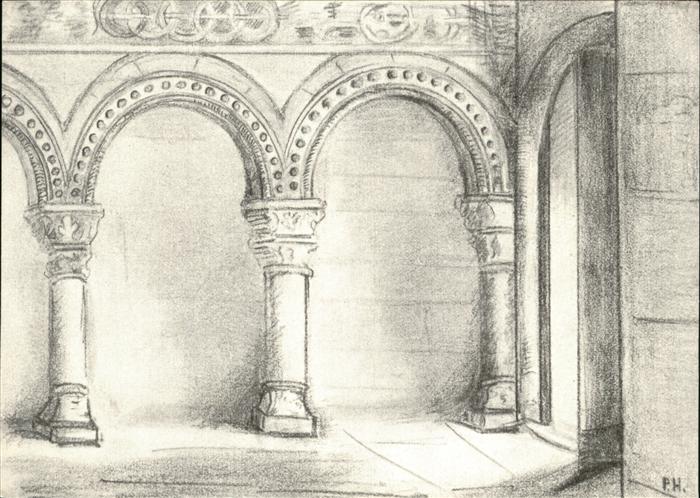 Kuenstlerkarte Paula Häberlin Einladung Kunsthandlung