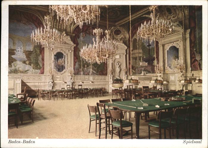 Casino Spielbank Baden-Baden Spielsaal