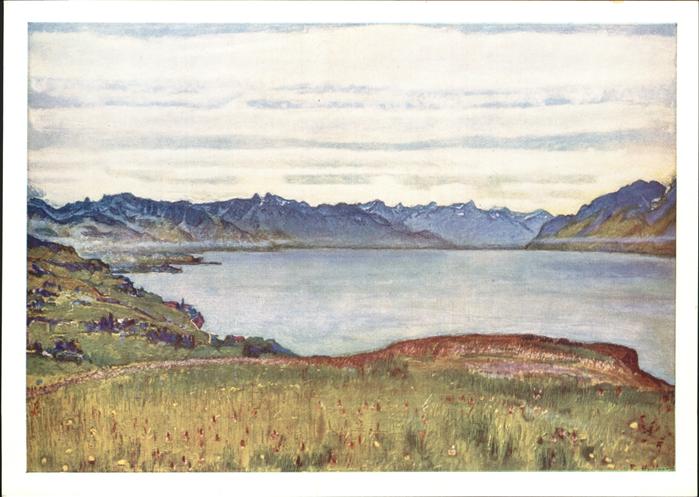 Hodler Ferdinand Nr. 2 Genfersee