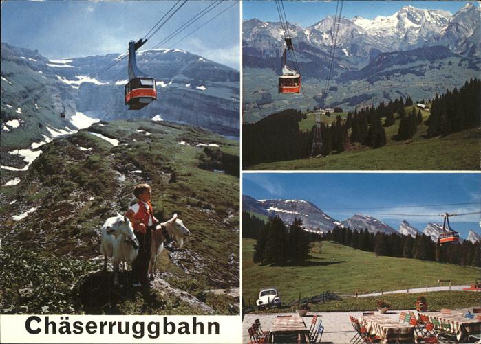 Seilbahn Chäserruggbahn Unterwasser Obertoggenbu