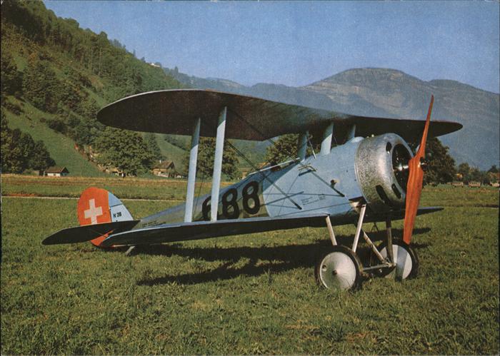 Flugzeuge Zivil Nieuport 28.C. Bebe Verkehrshaus Schwei