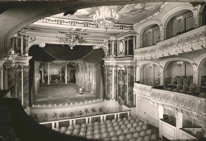 Theater Schwetzingen Schlossgarten Rokoko-Theat