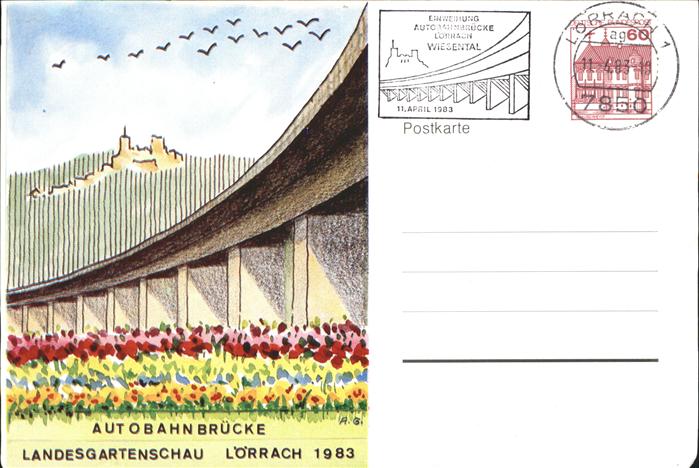 Landesgartenschau Autobahnbrücke