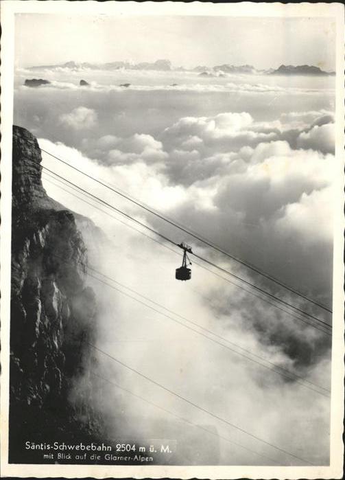 Seilbahn Säntis Glarner-Alpen