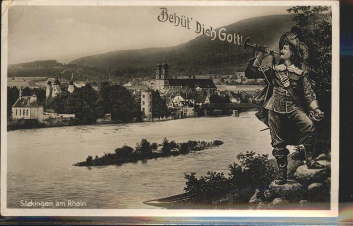 Trompeter Scheffel Säckingen am Rhein