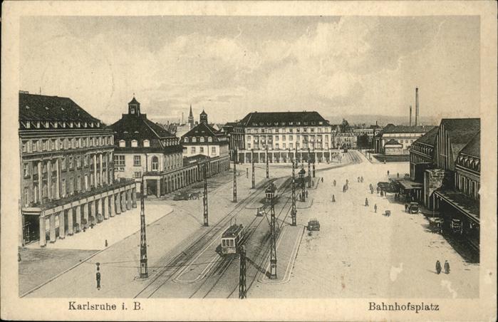 Strassenbahn Karlsruhe Bahnhofsplatz